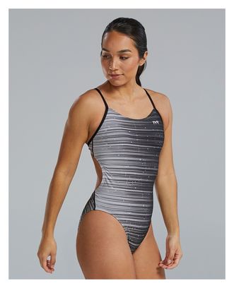 Tyr Durafast Elite Speedwarp Cutoutfit Badpak Dames Grijs