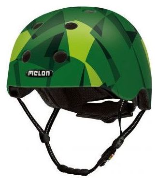 Casque de vélo Urbain - MELON - Mosaïque Vert - VERT