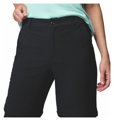 Pantalon Convertible Columbia Leslie Falls Large Noir Femme