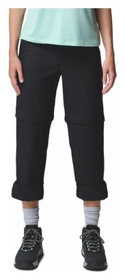 Pantalon Convertible Columbia Leslie Falls Large Noir Femme