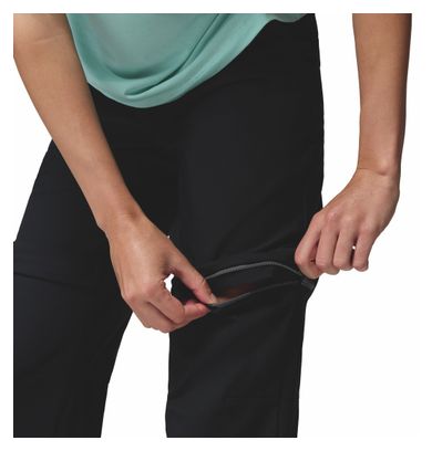 Pantalon Convertible Columbia Leslie Falls Large Noir Femme