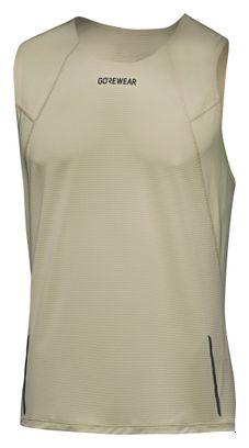 Herentanktop Gore Wear Contest 2.0 Beige