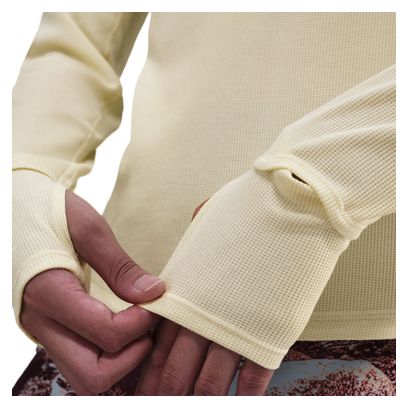 Haut 1/4 zip Nike Trail Jaune Femme