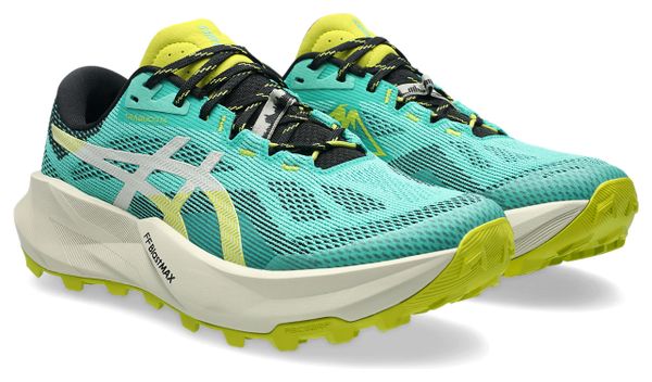 Chaussures Trail Asics Trabuco 14 Vert/Jaune Homme