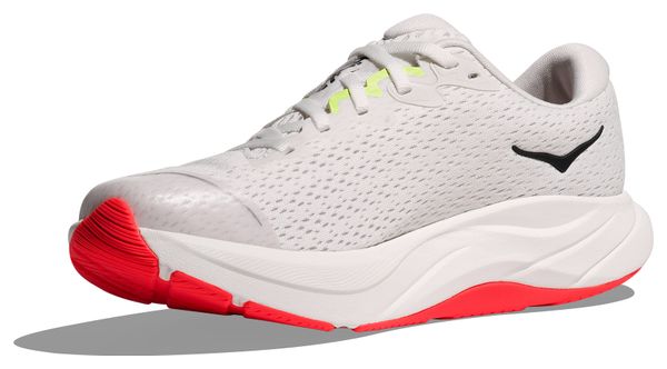 Hoka Rincon 4 Running Shoes White/Red Kids