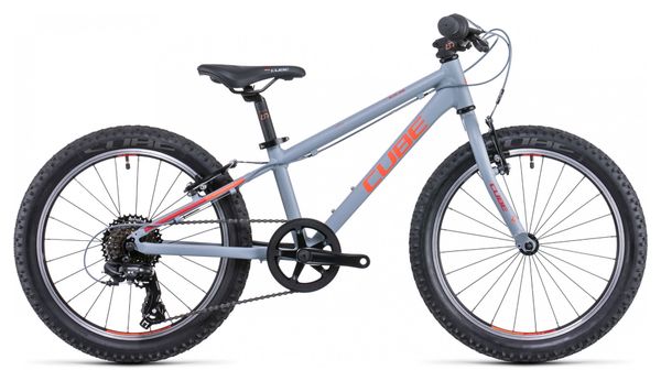 Cube Acid 200 Kids MTB Shimano Tourney 7S 20'' Grey 2022 5 - 8 Years Old