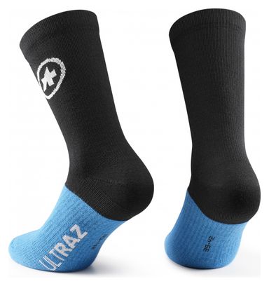 Assos Ultraz Winter EVO Socks Black / Blue