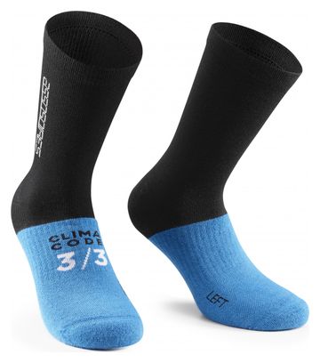 Assos Ultraz Winter EVO Socks Black / Blue