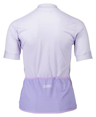 Poc Essential Road Logo Purple Women's Short Sleeve Jersey