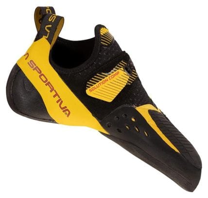 Chaussons d'escalade La Sportiva Solution Comp Noir Homme