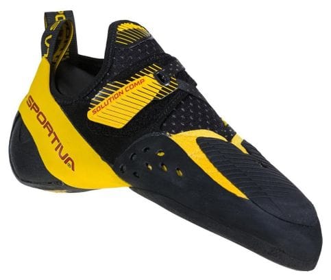 Chaussons d'escalade La Sportiva Solution Comp Noir Homme