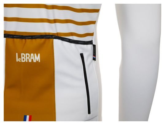 LeBram Ventoux Long Sleeves Jersey White Gold