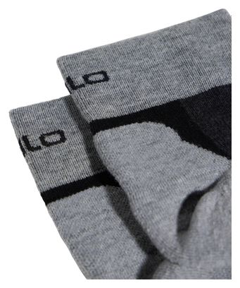 Odlo Performance Wool Unisex-Socken Schwarz/Grau