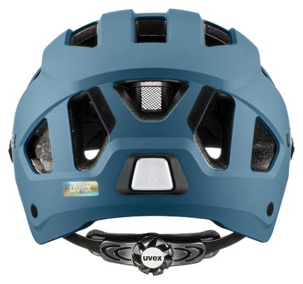 Casco da città Uvex Stride Visor blu Stone