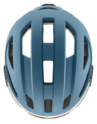 Casco da città Uvex Stride Visor blu Stone
