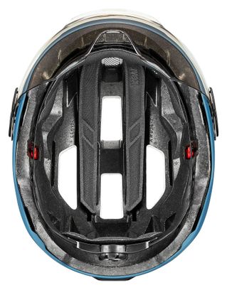 Casco da città Uvex Stride Visor blu Stone