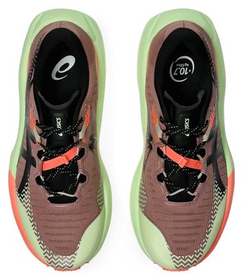 Asics Trabuco Max 5 Trail-Laufschuhe für Herren, rot/grün