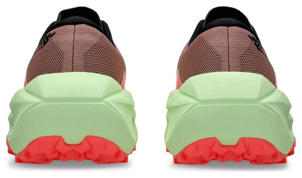 Asics Trabuco Max 5 Trail-Laufschuhe für Herren, rot/grün