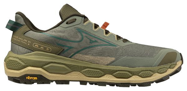 Mizuno Wave Mujin 11 Men's Khaki Trail Running Shoes