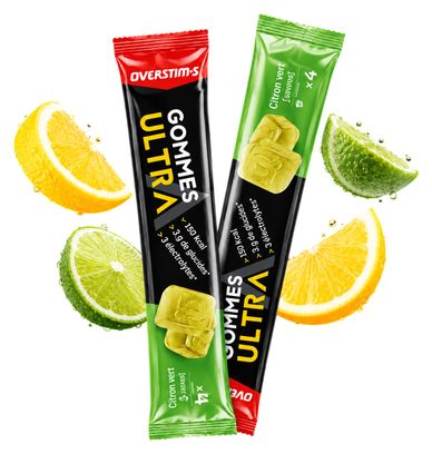 Overstims Ultra Lemon/Lime Energy Gummies - 42g