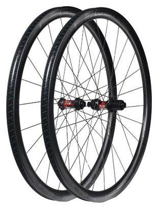 Paire De Roues Legend Wheels 35P PRO⁴ Limited - 12X100 - 12X142MM - DT 240 EXP - Disc centerlock - Shimano / Sram