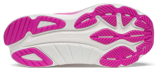 Saucony Hurricane 24 Laufschuh Blau/Pink Damen