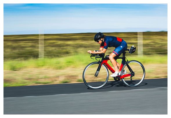 Cuello P3 llanta bicicleta triatlón Shimano Ultegra 8000 11S negro rojo azul marino 2019