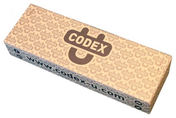 Porte-bagages avec cadenas intégré CODEX-U Urban - JAUNE MAT/NOIR