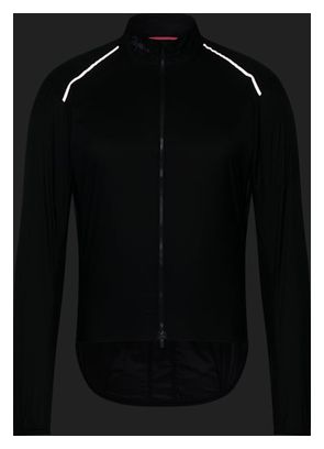 Men's Rapha Brevet Element Windbreaker Jacket Black/Gray