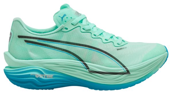 Puma Scarpe da corsa Deviate Nitro Elite 3 Verde/Blu Donna