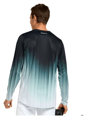 Heren Dharco Race Midnight Prism Blue Lange Mouw Jersey