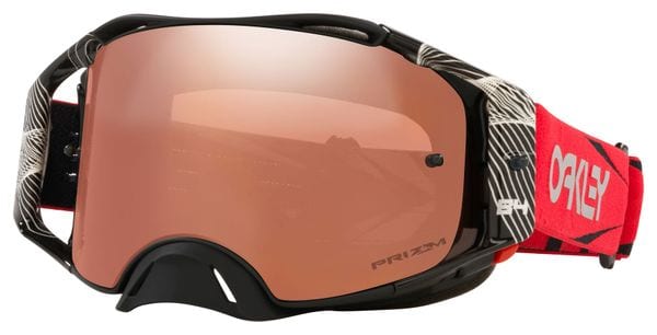 Oakley Airbrake MX x Jeffrey Herlings Red Prizm Mx Black Iridium Goggle / Ref : OO7046-C8