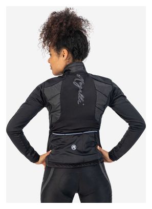 Giacca invernale da ciclismo Rogelli - Donna - Nero