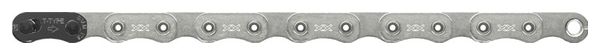 Sram XX T-Type Eagle 12-Gang-Kette 126 Glieder Silber mit PowerLock