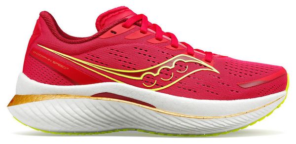 Chaussures de Running Femme Saucony Endorphin Speed 3 Rouge Jaune