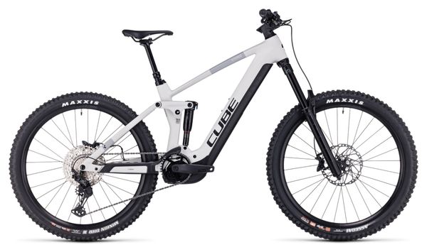 Cube Stereo Hybrid 160 HPC SLX 750 27.5 Electric Full Suspension MTB Shimano Deore/XT 12S 750 Wh 27.5'' Grijs 2023