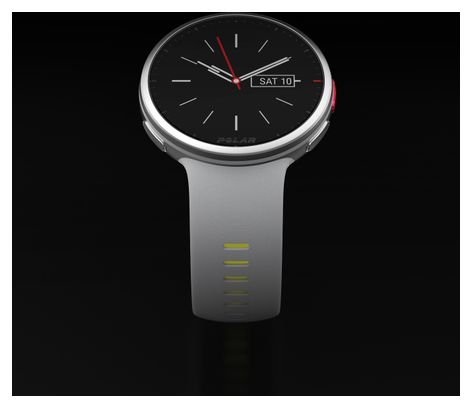 Gereviseerd product - GPS horloge Polar Vantage V2 Zilver Grijs Groen Lime