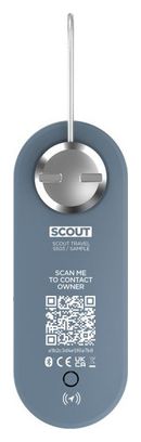 Rastreador GPS Knog Scout Travel - Apple - Azul Profundo