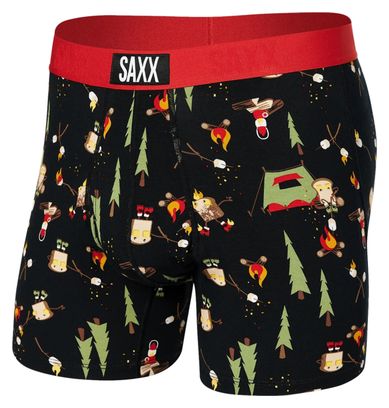 Boxer Saxx Ultra Soft Brief Fly Lets Get Toasted Schwarz