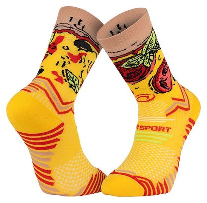 BV Sport Collector ''Nutrisocks'' Pizza Socks Yellow / Multicoloured