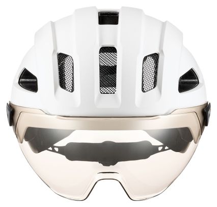 Casco da città Uvex Stride Visor bianco