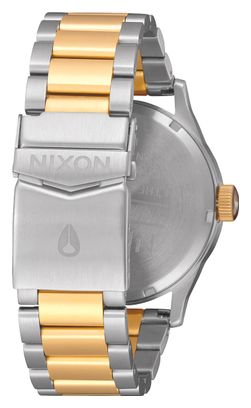 Montre Unisexe Nixon Sentry Acier Argent/Doré