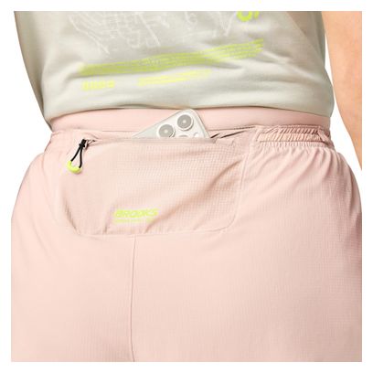 Brooks Cascadia Pink Women's Shorts