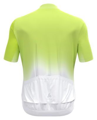 Odlo Zeroweight Chill-Tec Short-Sleeved Jersey Geel/Wit