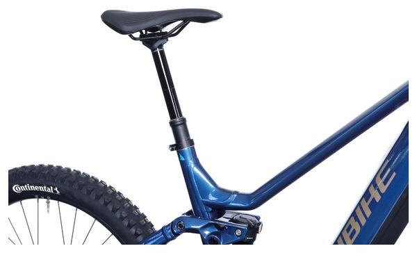Bicicleta eléctrica de montaña con suspensión total Haibike AllMtn 2 29'' / 27.5'' Sram SX Eagle 12v 720 Wh Azul / Cian 2024