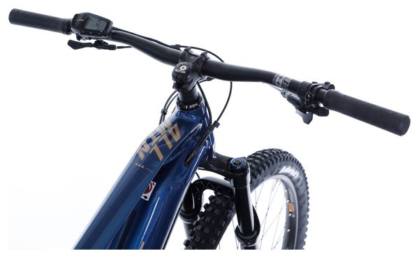 Bicicleta eléctrica de montaña con suspensión total Haibike AllMtn 2 29'' / 27.5'' Sram SX Eagle 12v 720 Wh Azul / Cian 2024