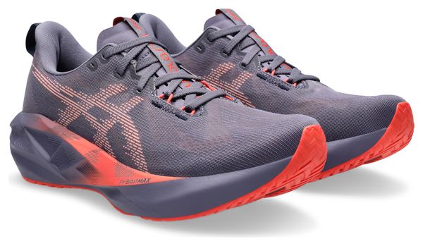 Chaussures Running Asics Novablast 5 Violet/Rouge Homme