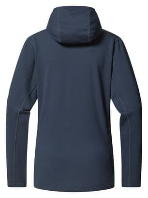 Haglöfs Rosson Mid Hood Women's Fleece Blue