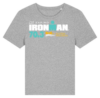 Ironman 70.3 Mallorca Kurzarm T-Shirt Grau Damen