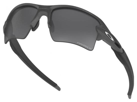 Oakley Flak 2.0 XL Steel Glasses | Prizm Black Irridium Polarized | OO9188-F8